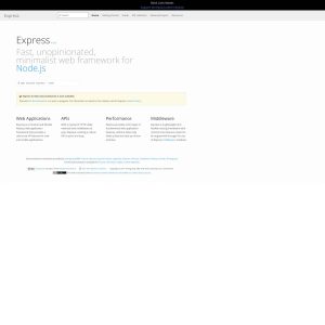 Express.js Website: A Powerful Tool for Web Developers