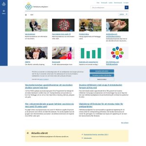 Website of the Swedish Public Health Agency: A Comprehensive Resource for Health-related Information