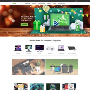 Acer: A Cutting-Edge Website Catering to Technology Enthusiasts