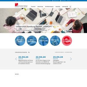 University of Hamburg’s Official Website: A Portal for Education and Innovation