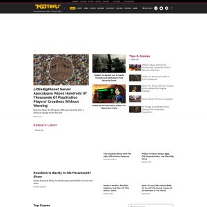 Kotaku.com: A Premier Gaming and Entertainment Website