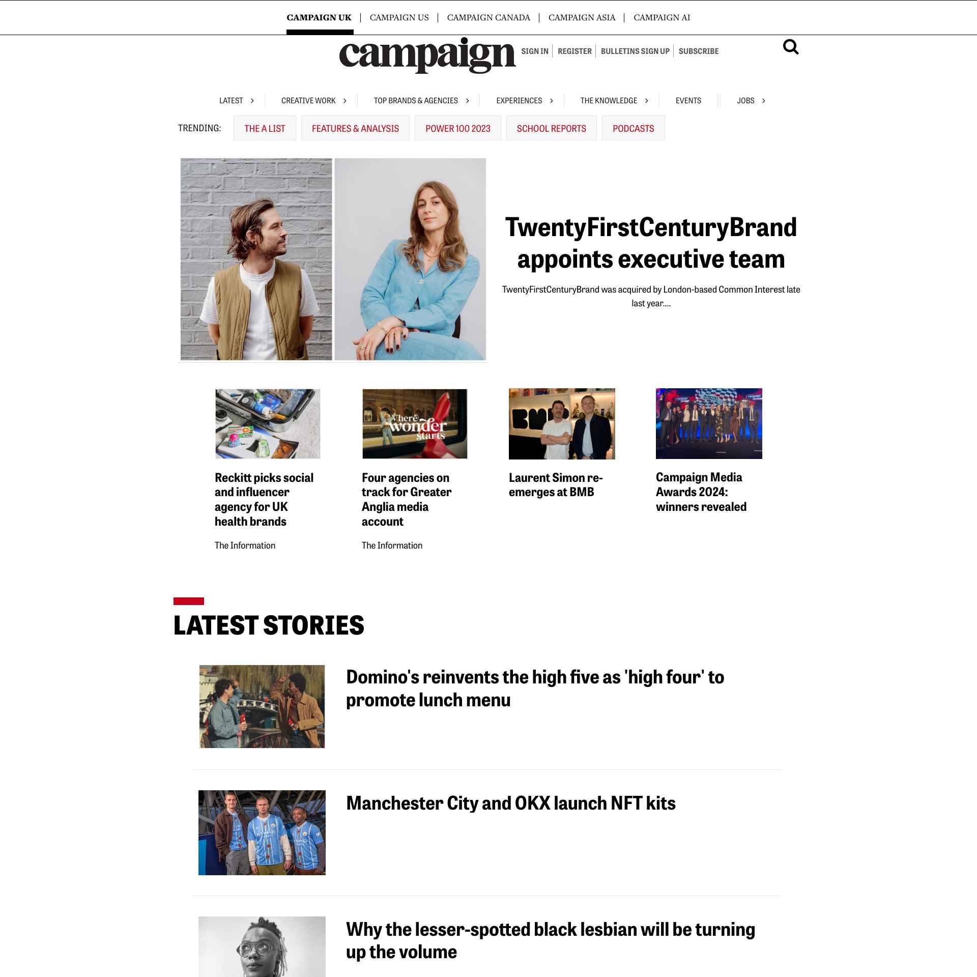 Campaignlive.co.uk: Keeping You Informed on the Latest Marketing and Advertising News