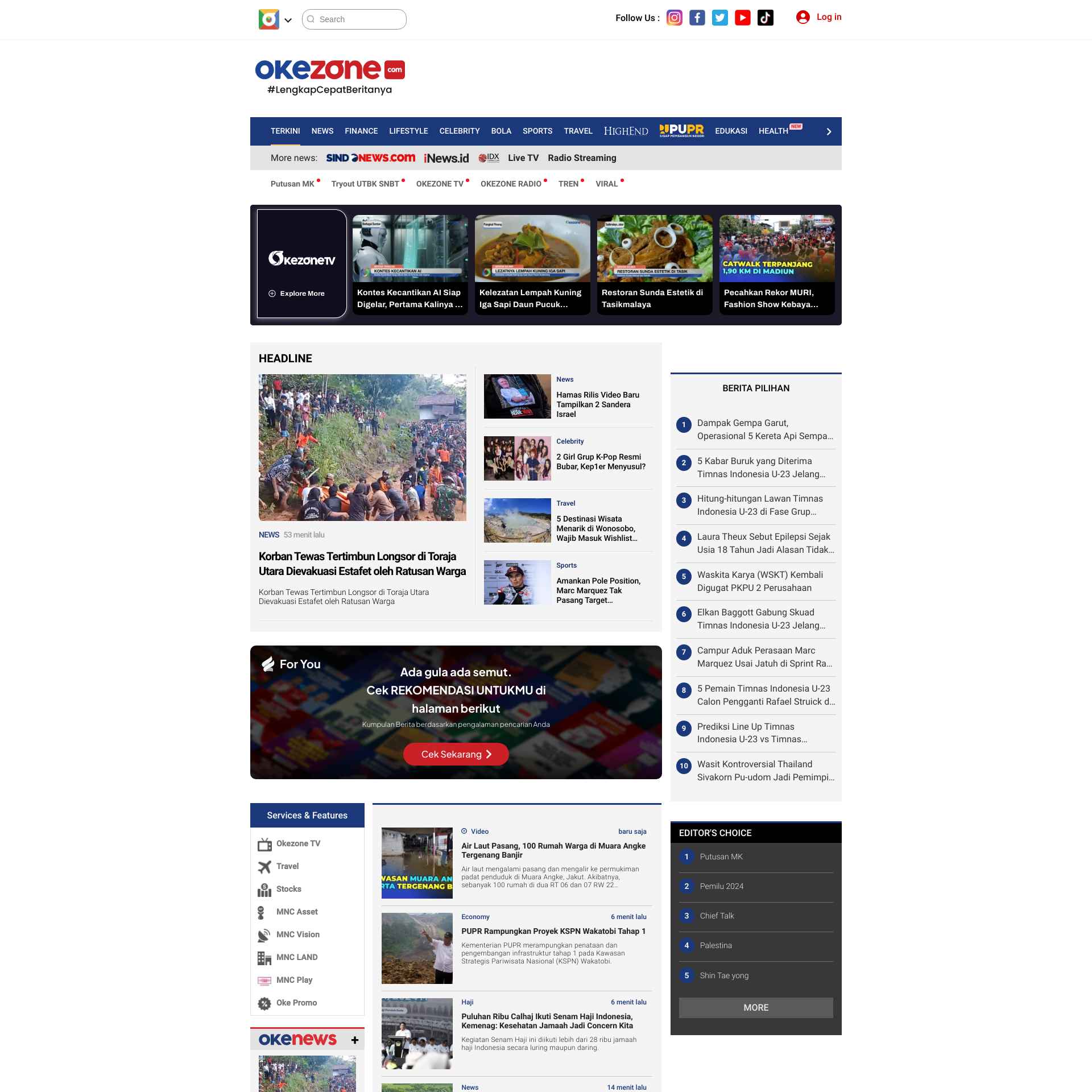 Okezone.com Emerges as a Leading Indonesian News Website