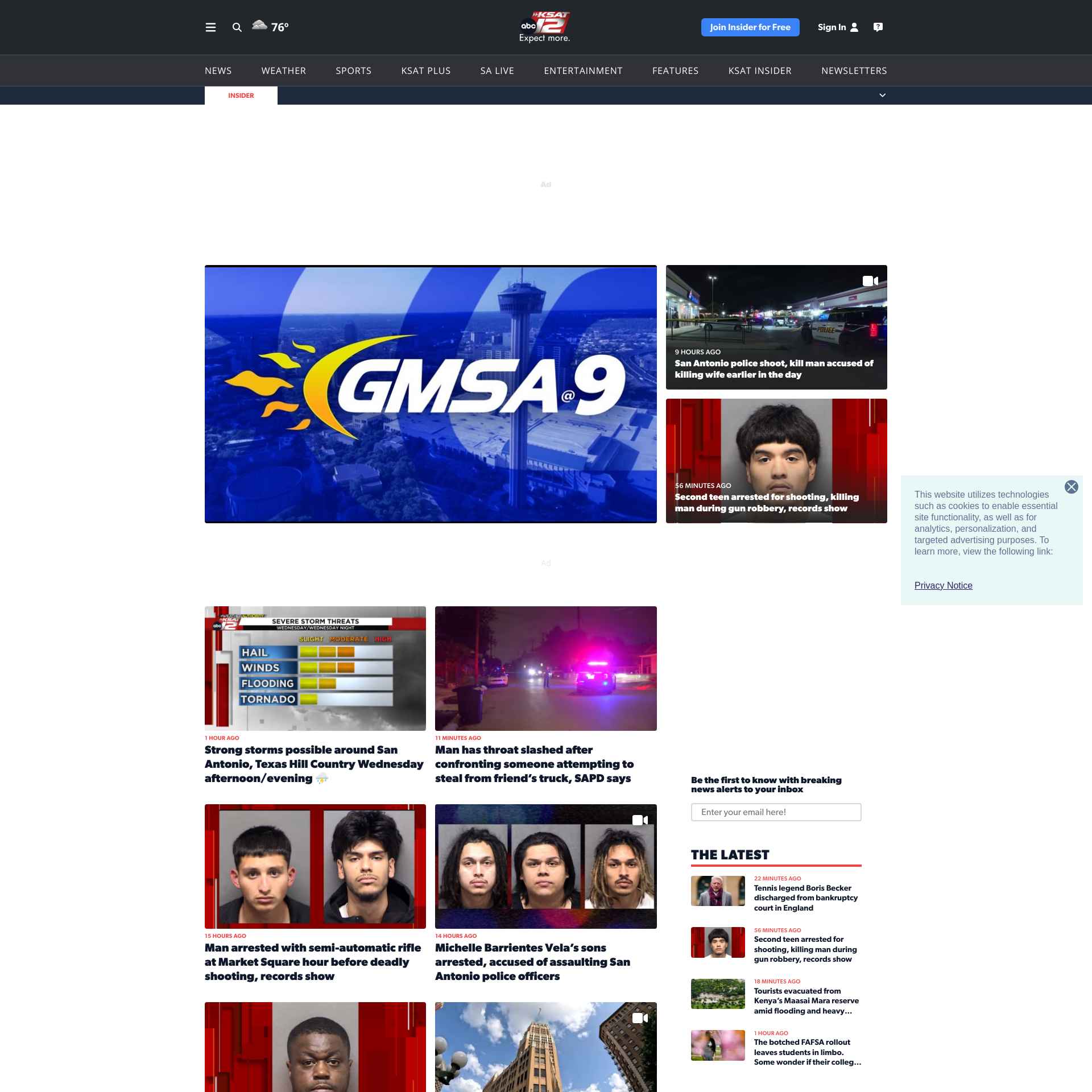 KSAT.com: Your Source for Local News and Updates