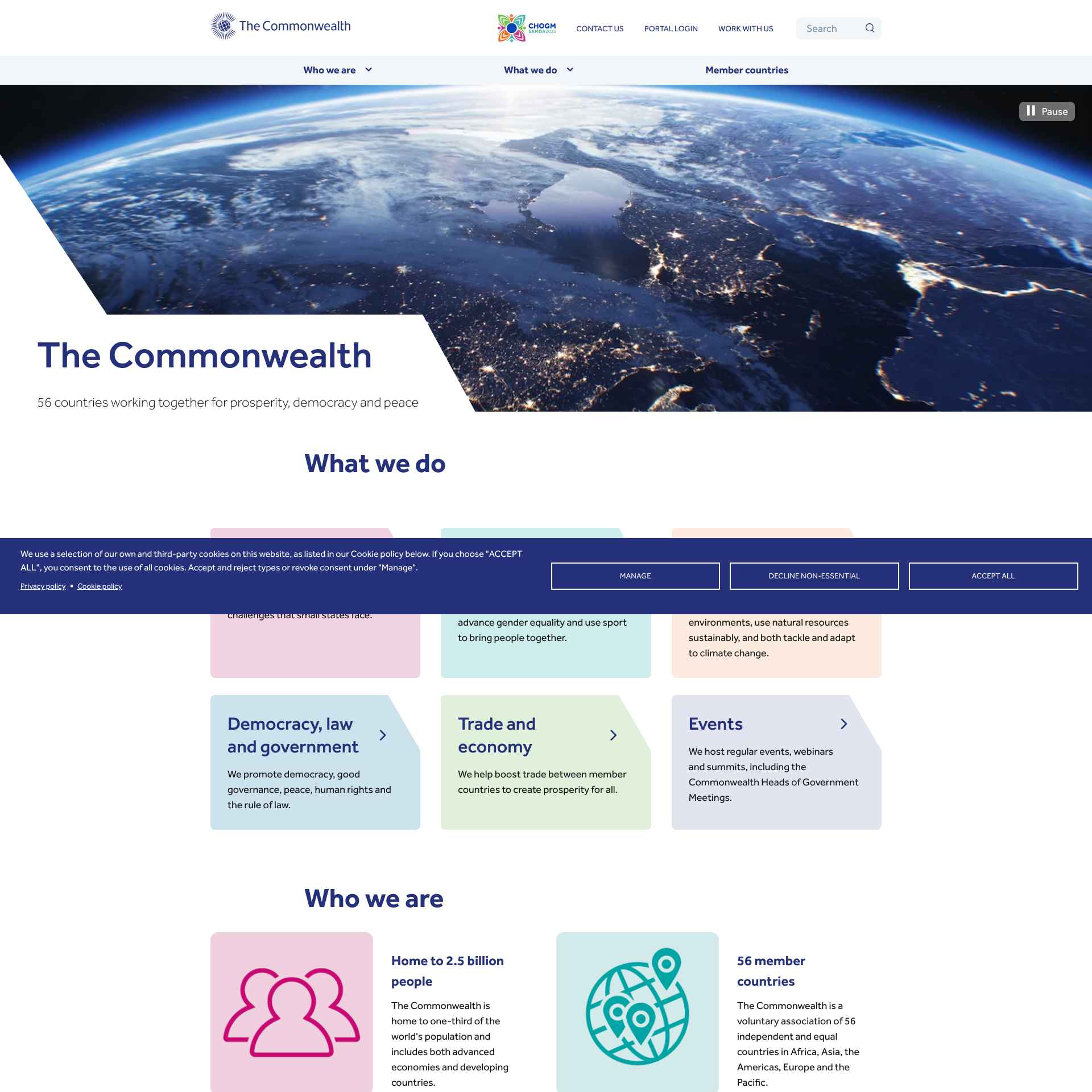 The Commonwealth Website: A Digital Hub for Global Cooperation and Engagement