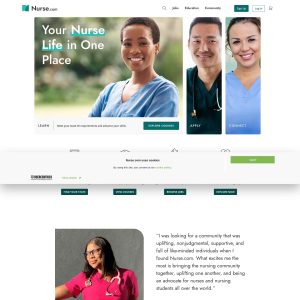 **Nurse.com: A Leading Resource for Nursing Professionals**