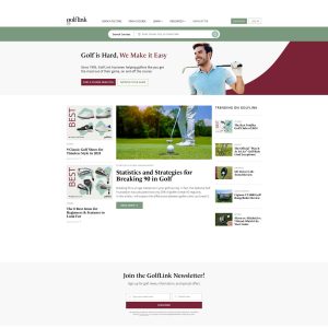 ### GolfLink.com: A Major Player in the Online Golf Community