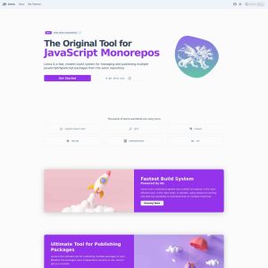 **Lerna: Streamlining JavaScript Monorepos for Developers**