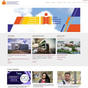 ### Indian Institute of Technology Hyderabad Launches Enhanced Website