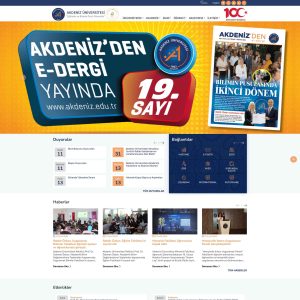 ### Akdeniz University Launches New Website to Enhance Student Experience