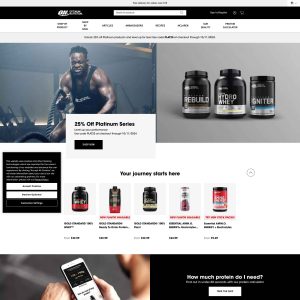 ### Optimum Nutrition Launches Revamped Website to Enhance Customer Experience