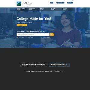 **Alamo Colleges District Website Enhances Student Engagement and Access**