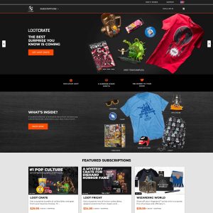 **Loot Crate: A Treasure Trove for Geeks and Gamers**