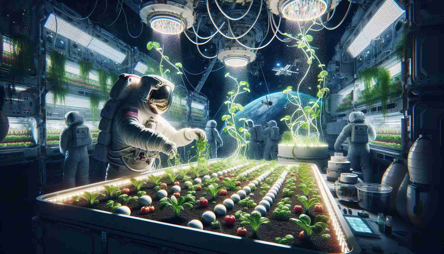Growing Food in Space: The Future of Astronaut Nutrition! Discover the secrets behind space agriculture.
