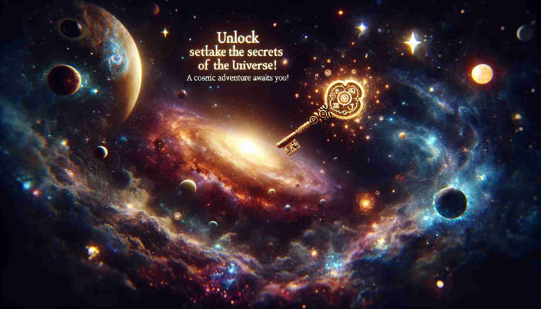 Unlock the Secrets of the Universe! A Cosmic Adventure Awaits You