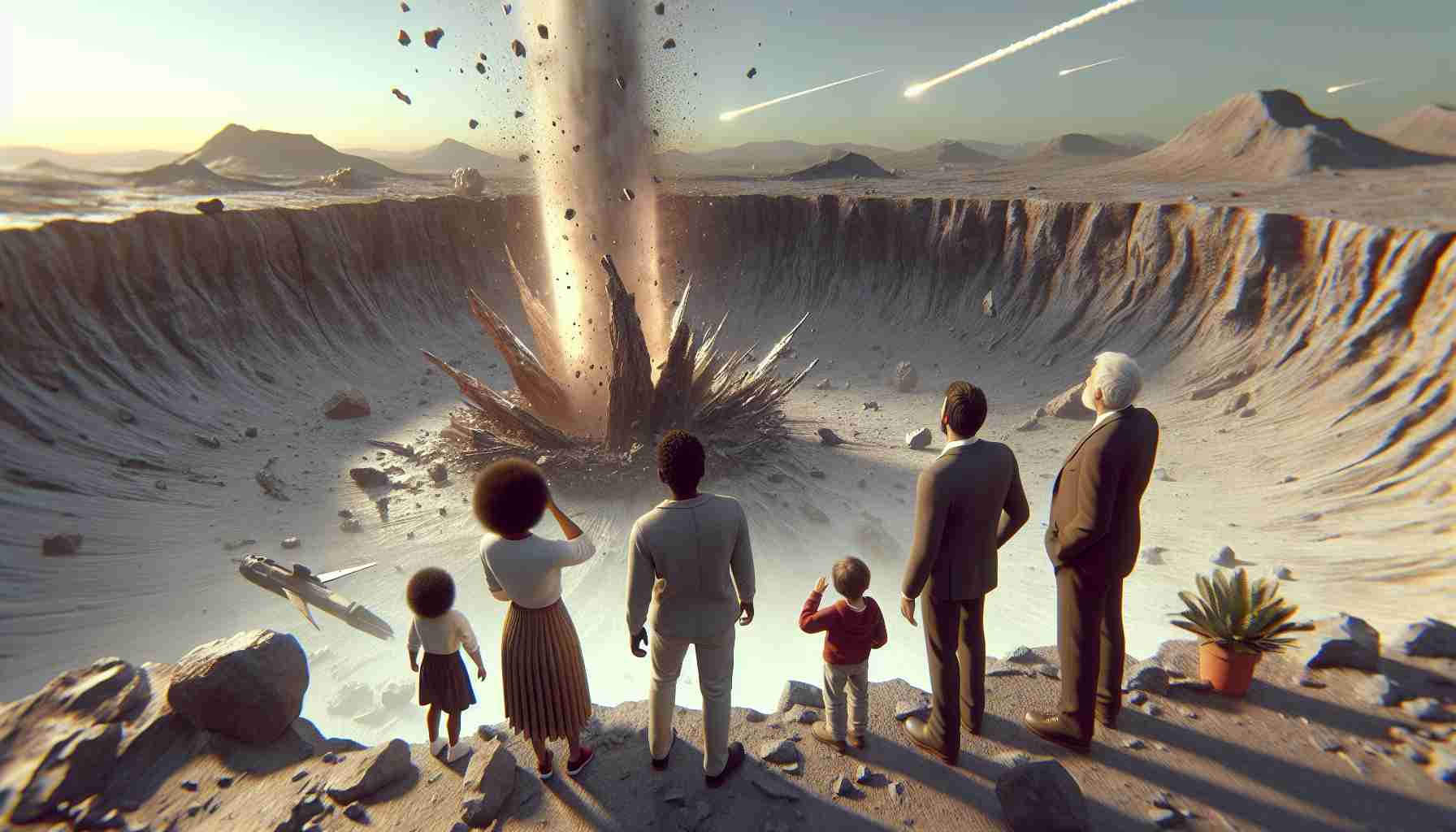 A Meteorite’s Historic Crash: A Family’s Close Encounter! You Won’t Believe Their Story