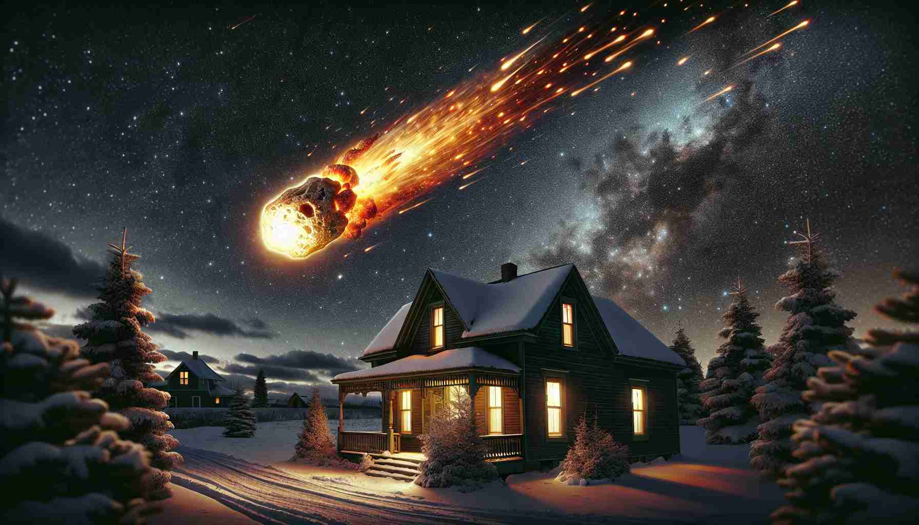 Unbelievable Meteorite Surprise! A Canadian Home Catches History in the Making