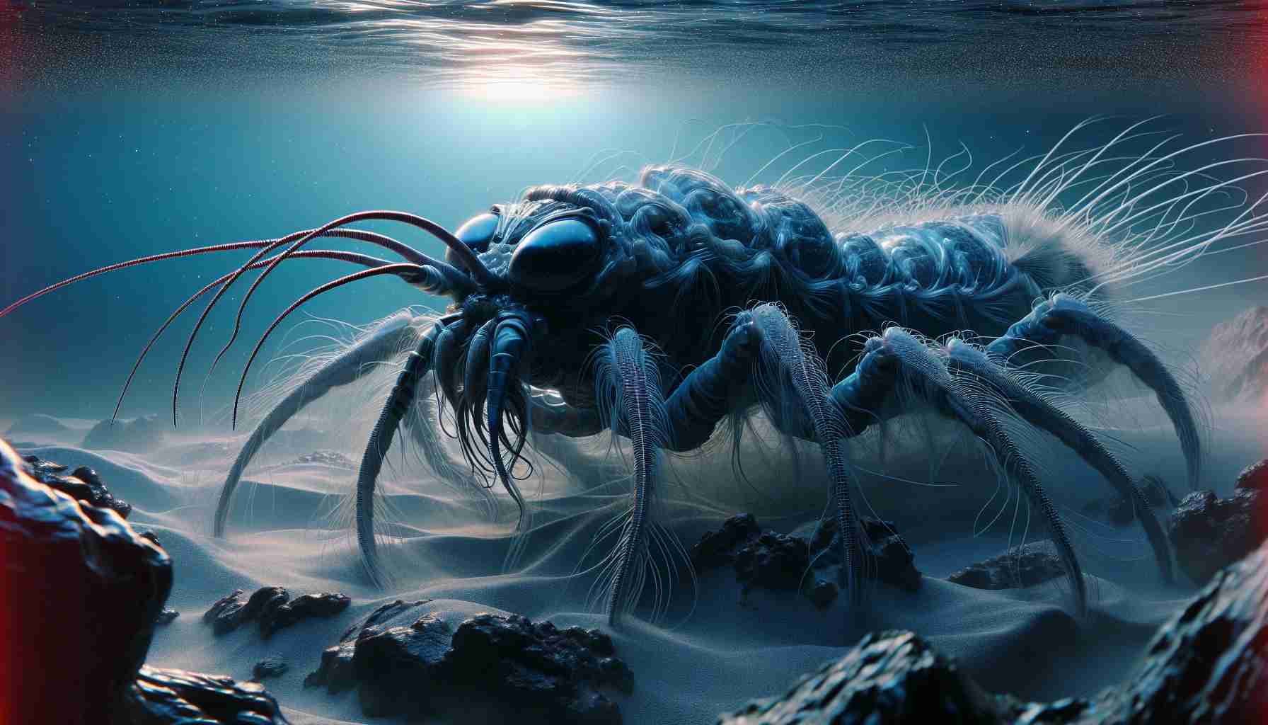 Shocking Discovery Beneath the Waves! Meet the Darth Vader of Sea Bugs