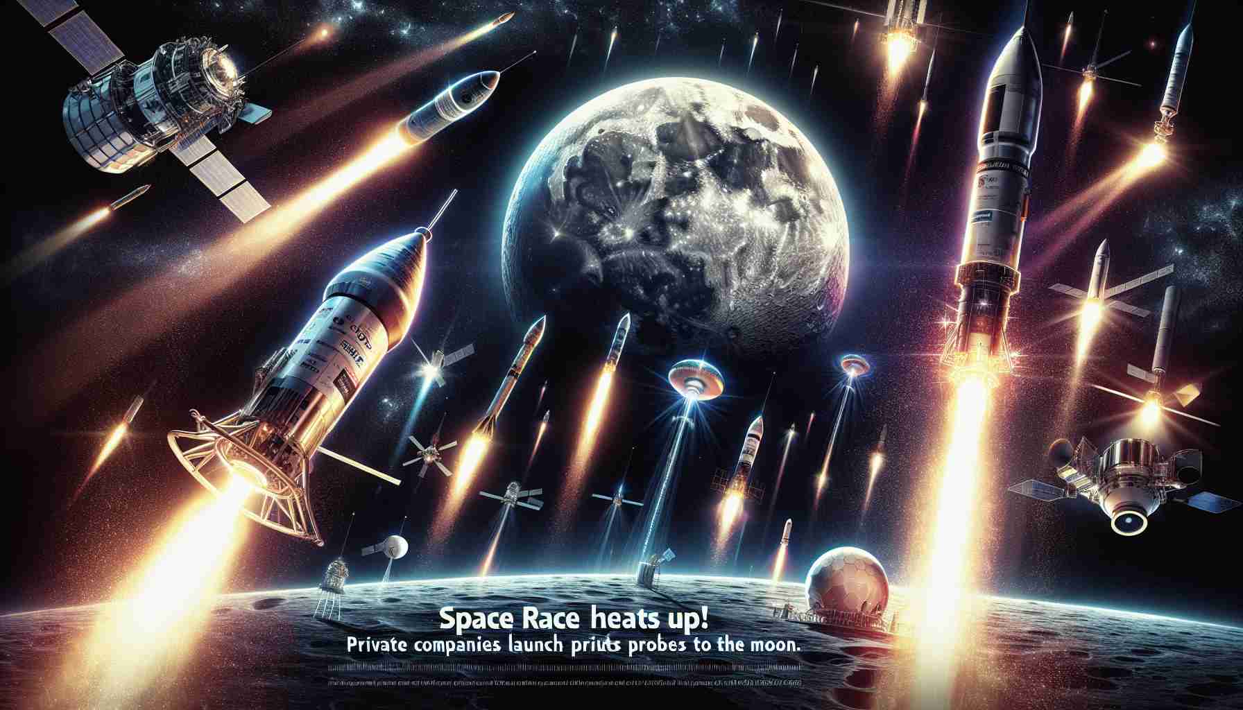 Space Race Heats Up! Private Companies Launch Probes to the Moon