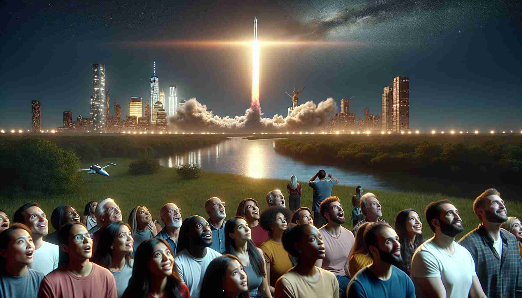 New Jersey Residents Stunned by Spectacular SpaceX Rocket Launch
