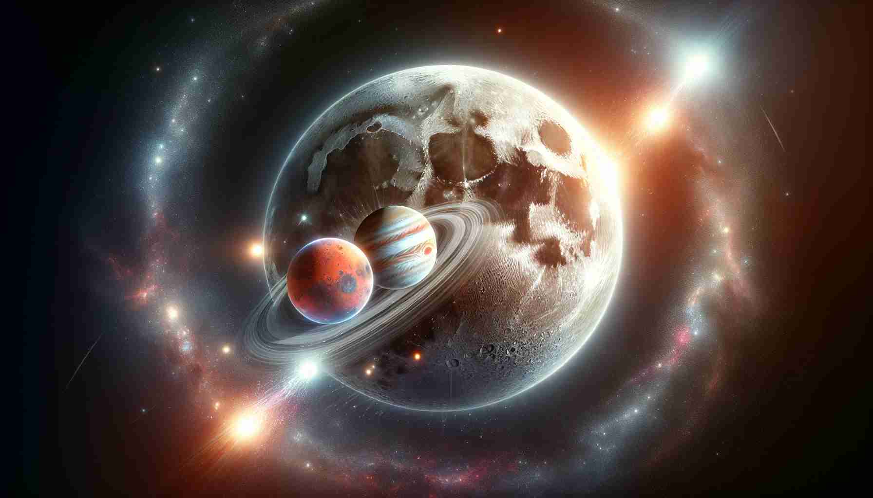 Don’t Miss This Stunning Celestial Show: Mars and Jupiter Dance with the Moon