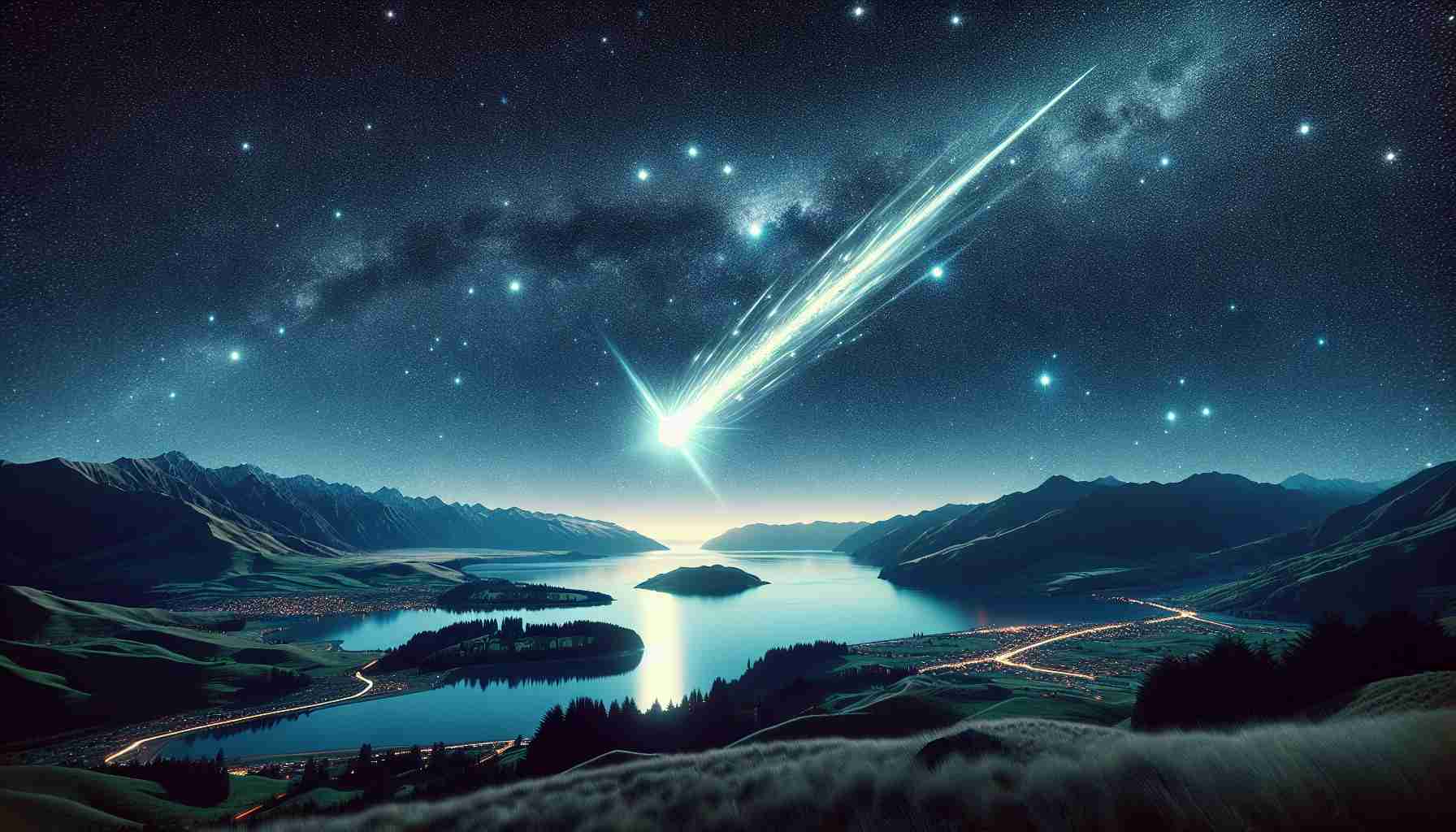 Unleashed in the Night Sky: A Mysterious Meteorite’s Journey Over New Zealand