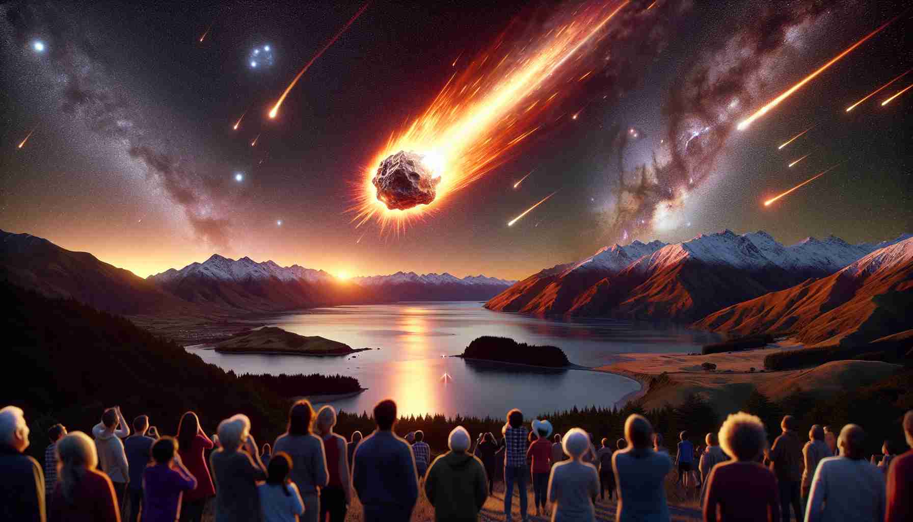 Cosmic Intruder Sparks a Sonic Boom! South Island, New Zealand Witnesses a Fiery Spectacle