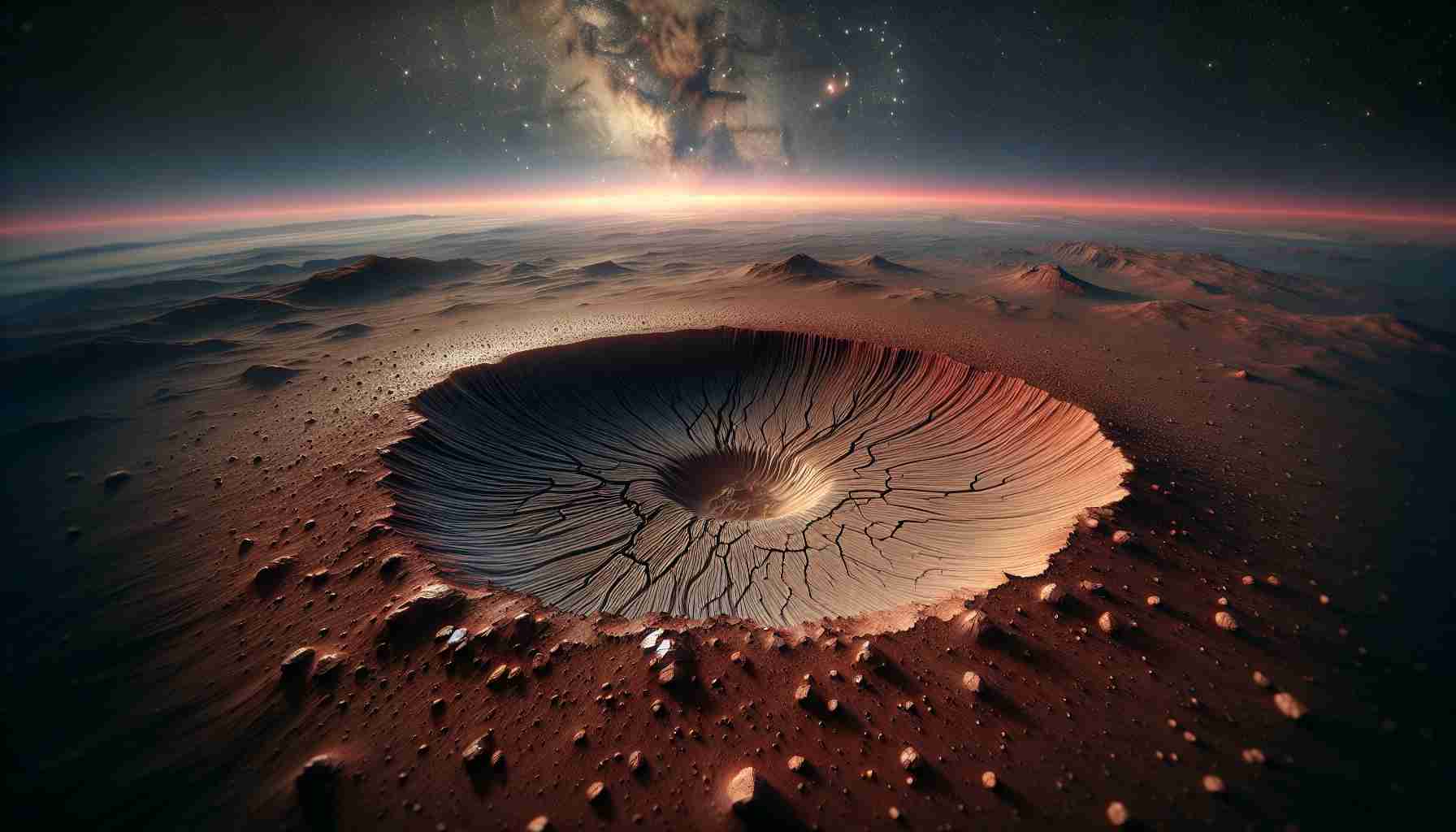 Mars’ Secret Revealed: Impact Crater Connected to Planet’s Tremors