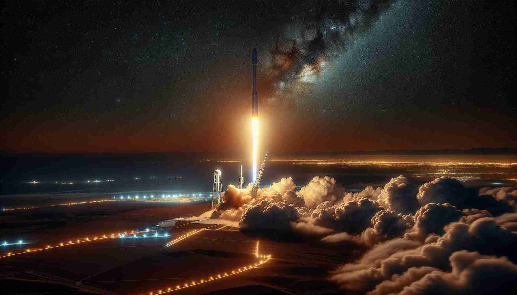 Stunning SpaceX Rocket Launch Lights Up California Skies