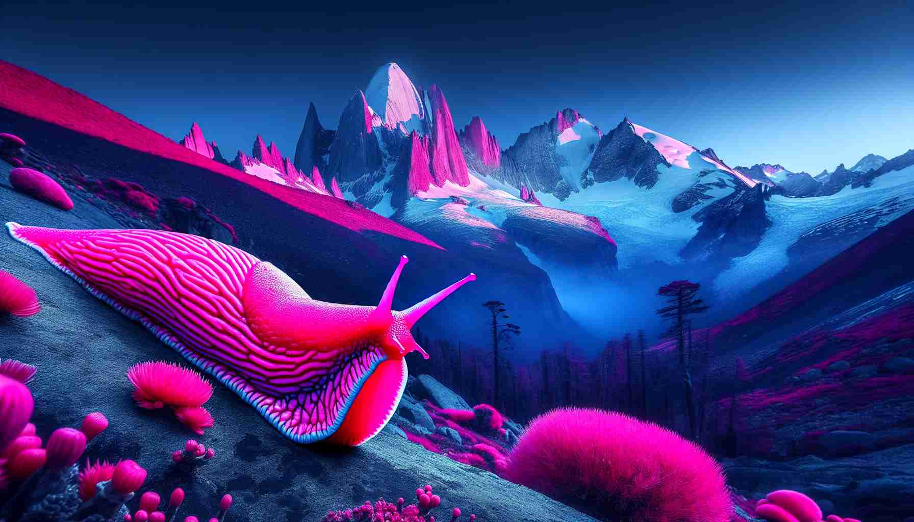 Discover the Vibrant Mount Kaputar Pink Slug: Nature’s Neon Wonder