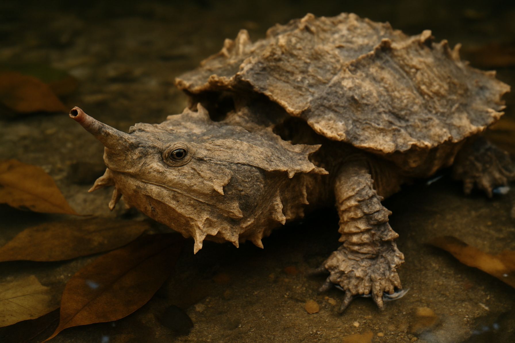 Matamata Turtle: Nature’s Master of Disguise Revealed 